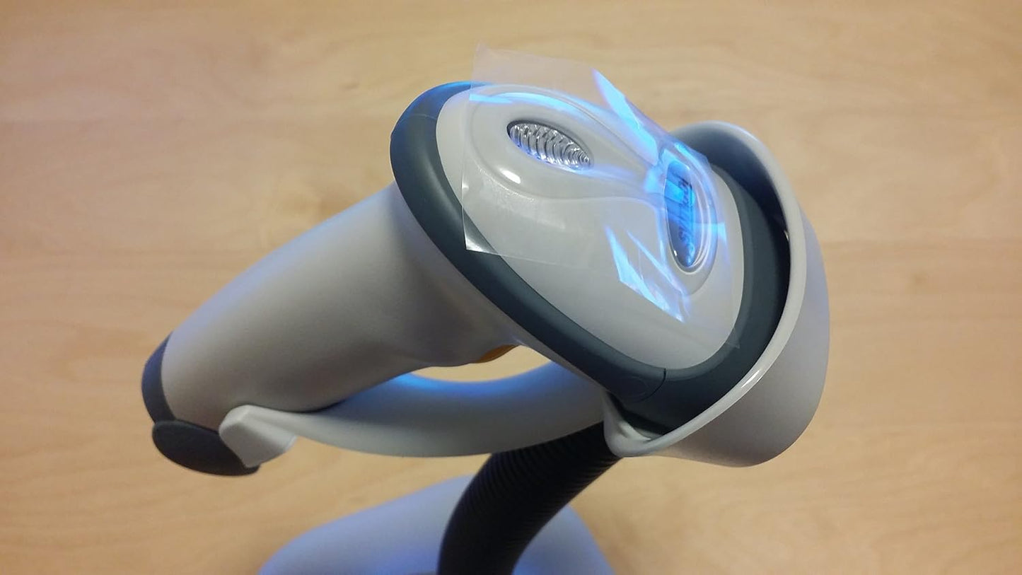 ZEBRA/Motorola Symbol LS2208 Handheld Barcode Scanner, Includes Stand and USB Cord (White)