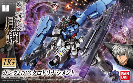Bandai Iron-Blooded Orphans IBO Gundam Astaroth Rinascimento HG 1/144 Model Kit