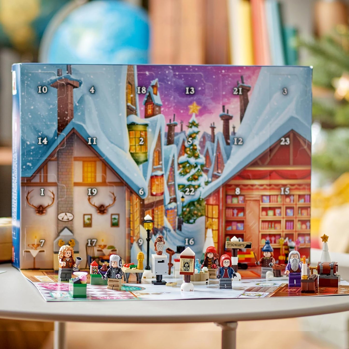 LEGO 76418 Harry Potter Advent Calendar 2023 with 24 Gifts, Hogsmeade Mini Builds and Minifigures