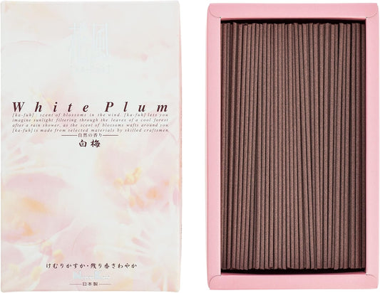 Nippon Ka-Fuh (Scent Of Blossoms In The Wind) White Plum 450 Sticks