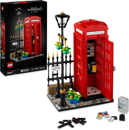 Lego 21347 Idea London Red Public Phone Toy Toy Present Block