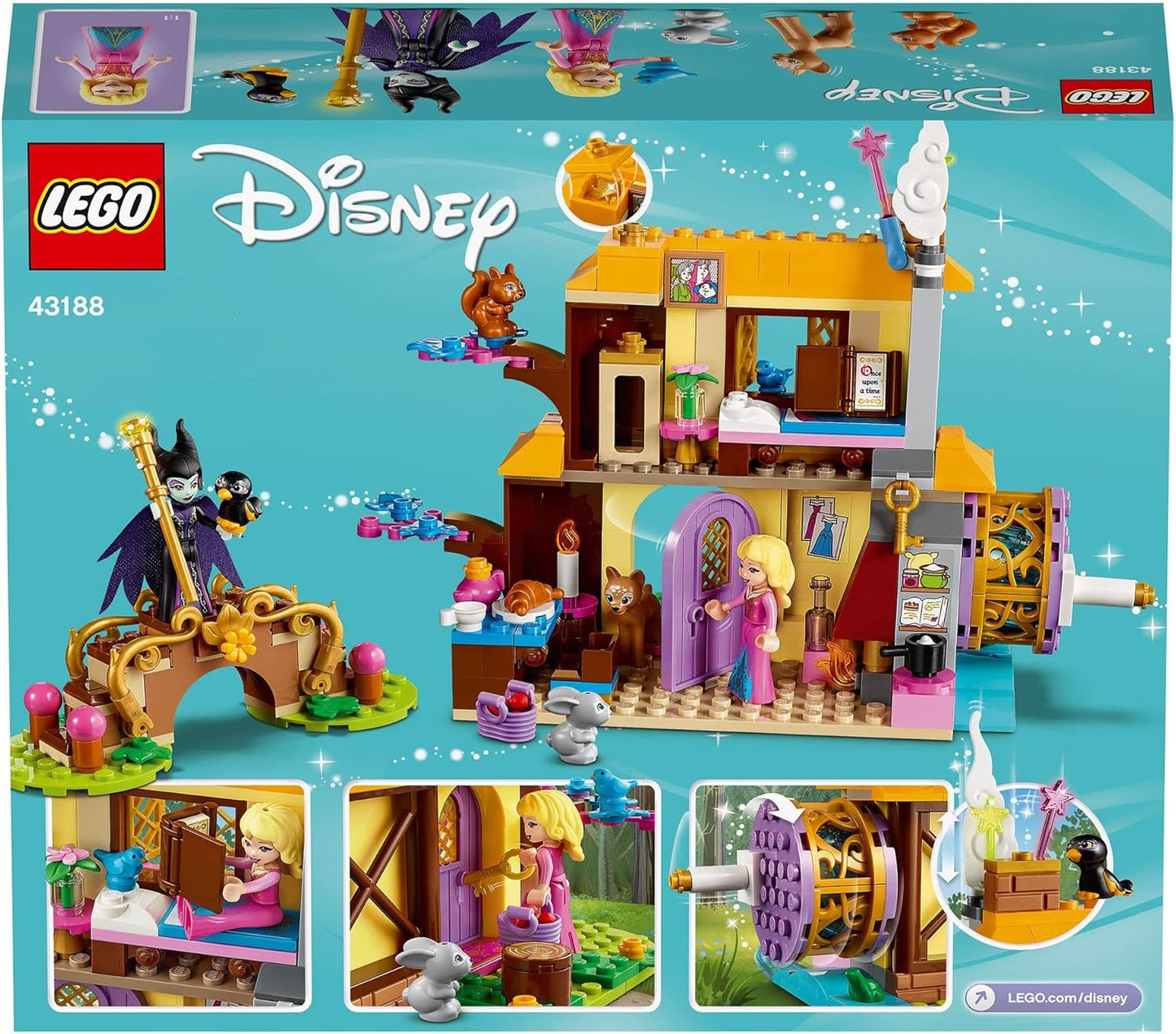 LEGO 43188 Disney Princess Raya and The Heart Palace