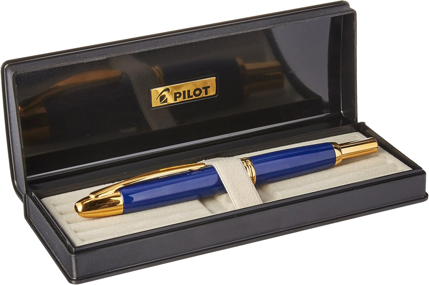 PILOT Fountain Pen Capless, M-Nib, Dark Blue Body (FC-15SR-DL-M)