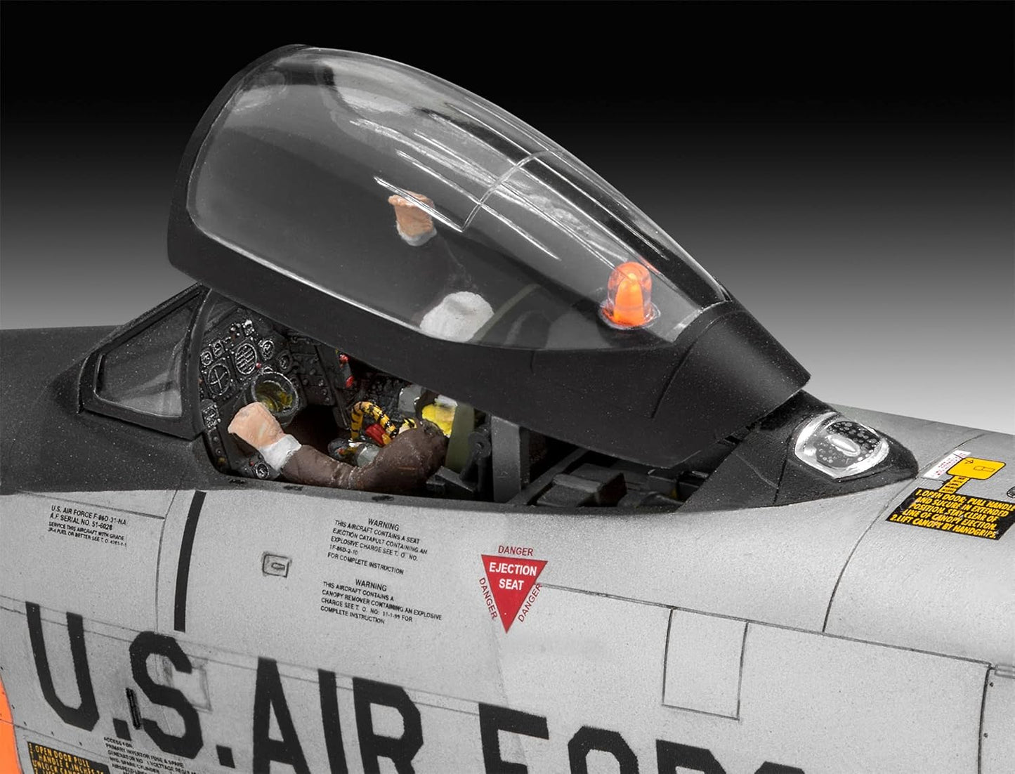 Revell 03832 F-86D Dog Sabre 1:48 Scale Unbuilt/Unpainted Plastic Model Kit