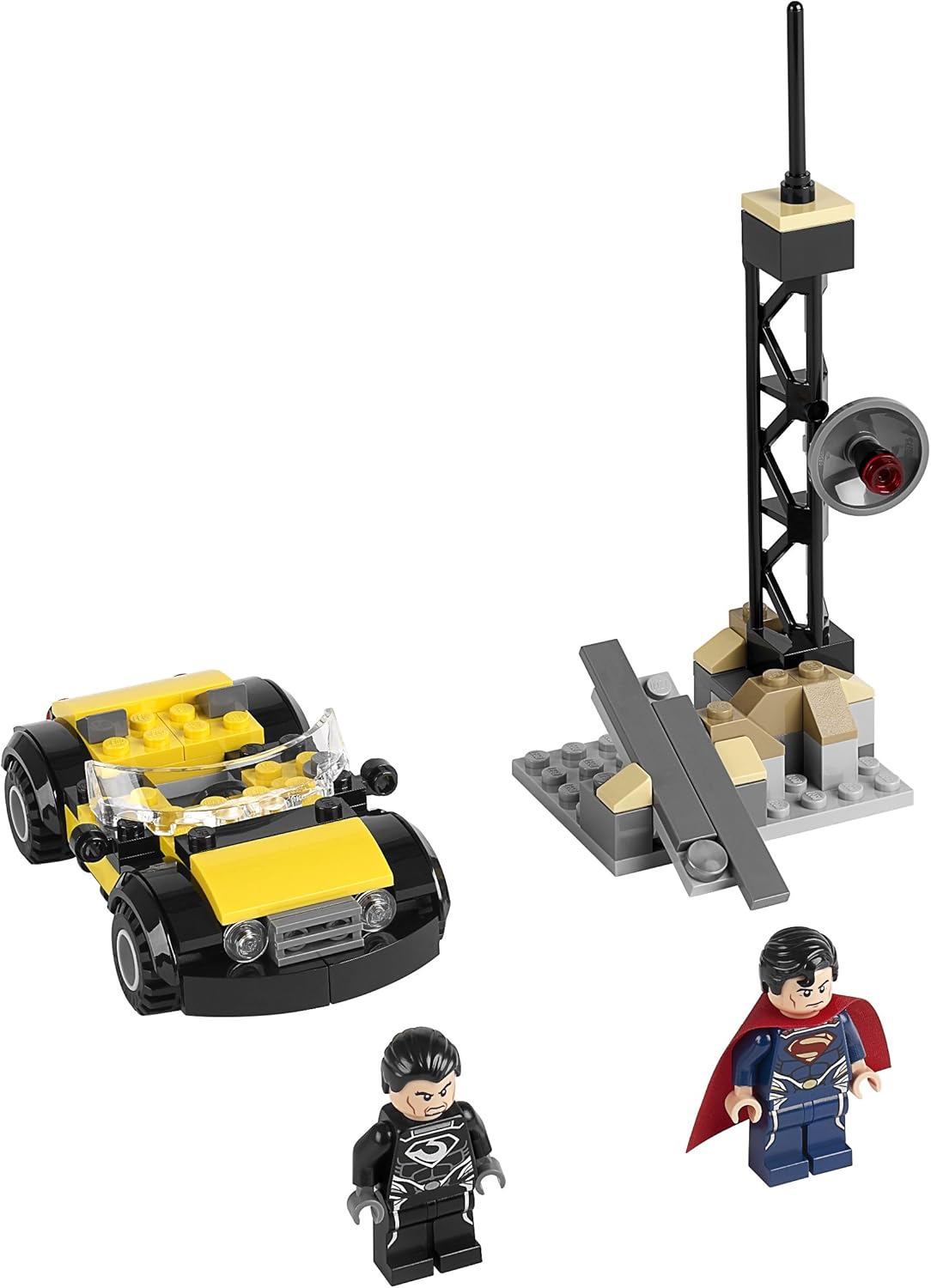 LEGO Superheroes Superman Metropolis Showdown 76002 Interlocking Set