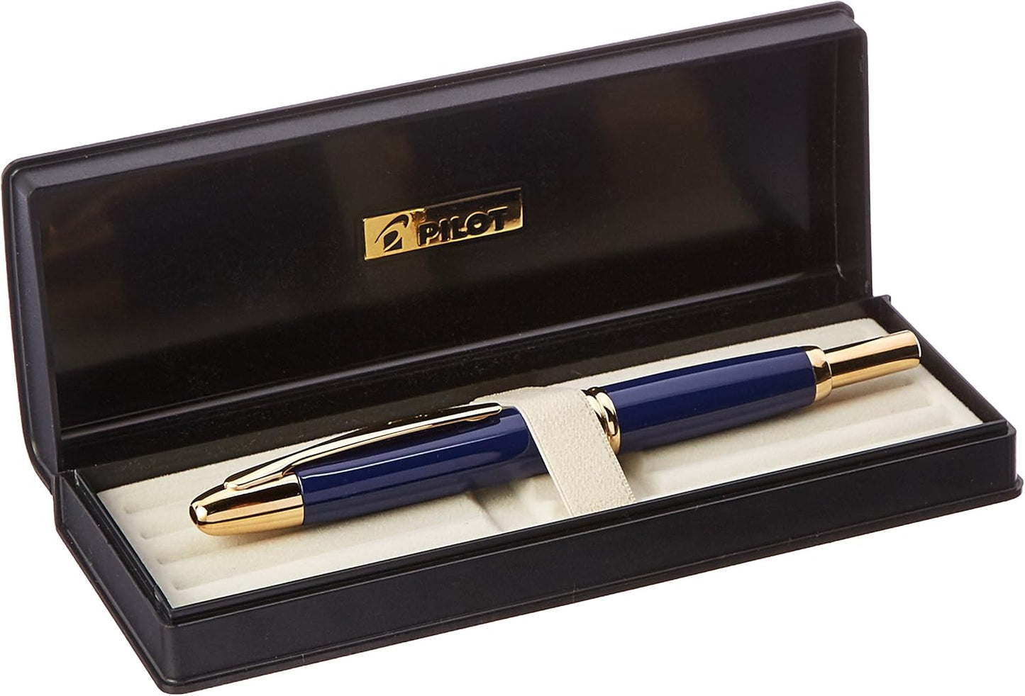 PILOT Fountain Pen Capless, F-Nib, Dark Blue Body (FC-15SR-DL-F)