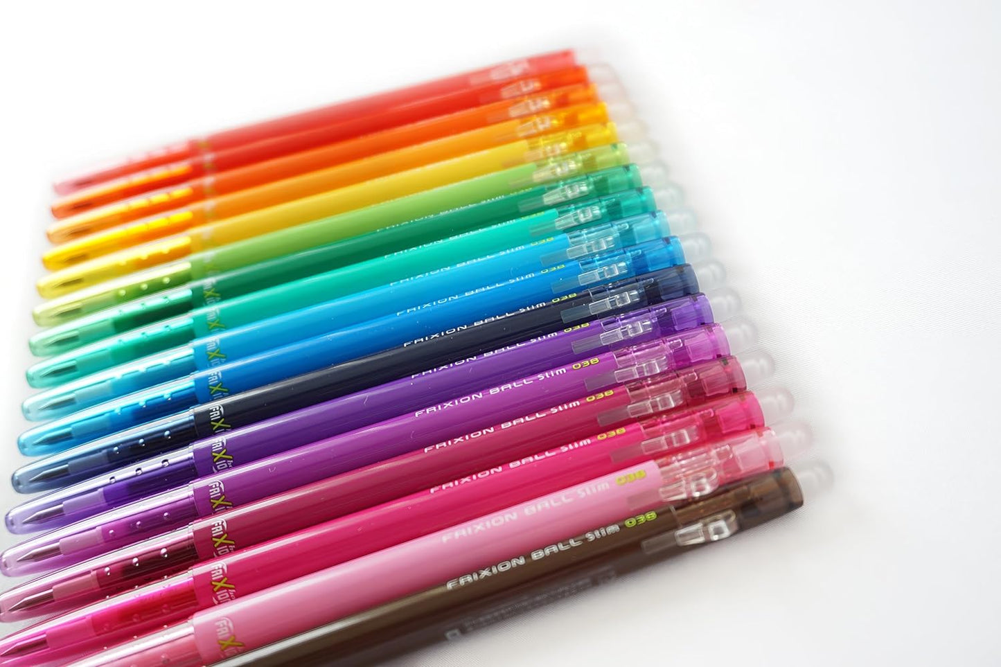PILOT Frixion Ball Slim 038 Ballpoint Pen, Purple (LFBS-18UFPU)