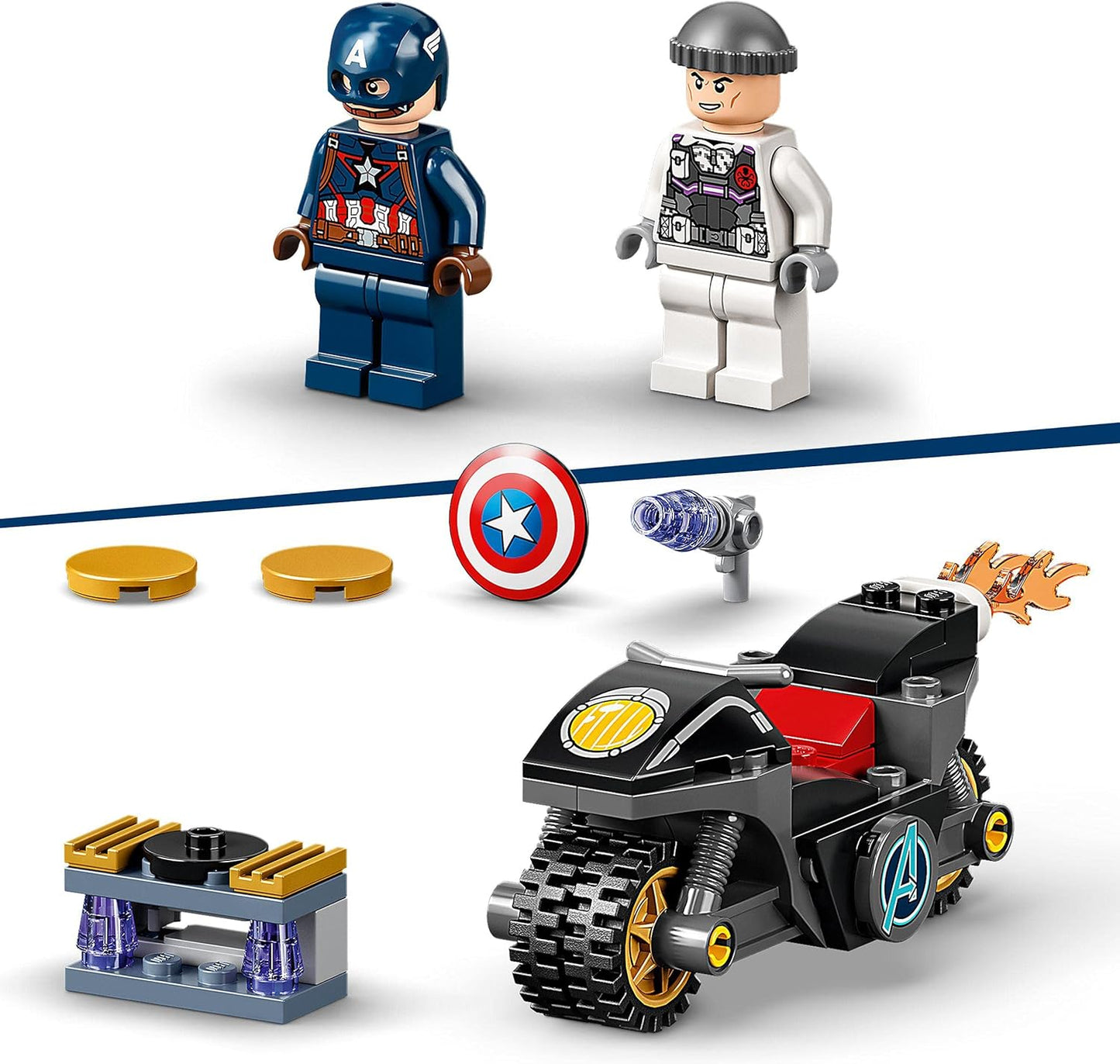 LEGO 76189 Super Heroes Captain America vs. Hydra
