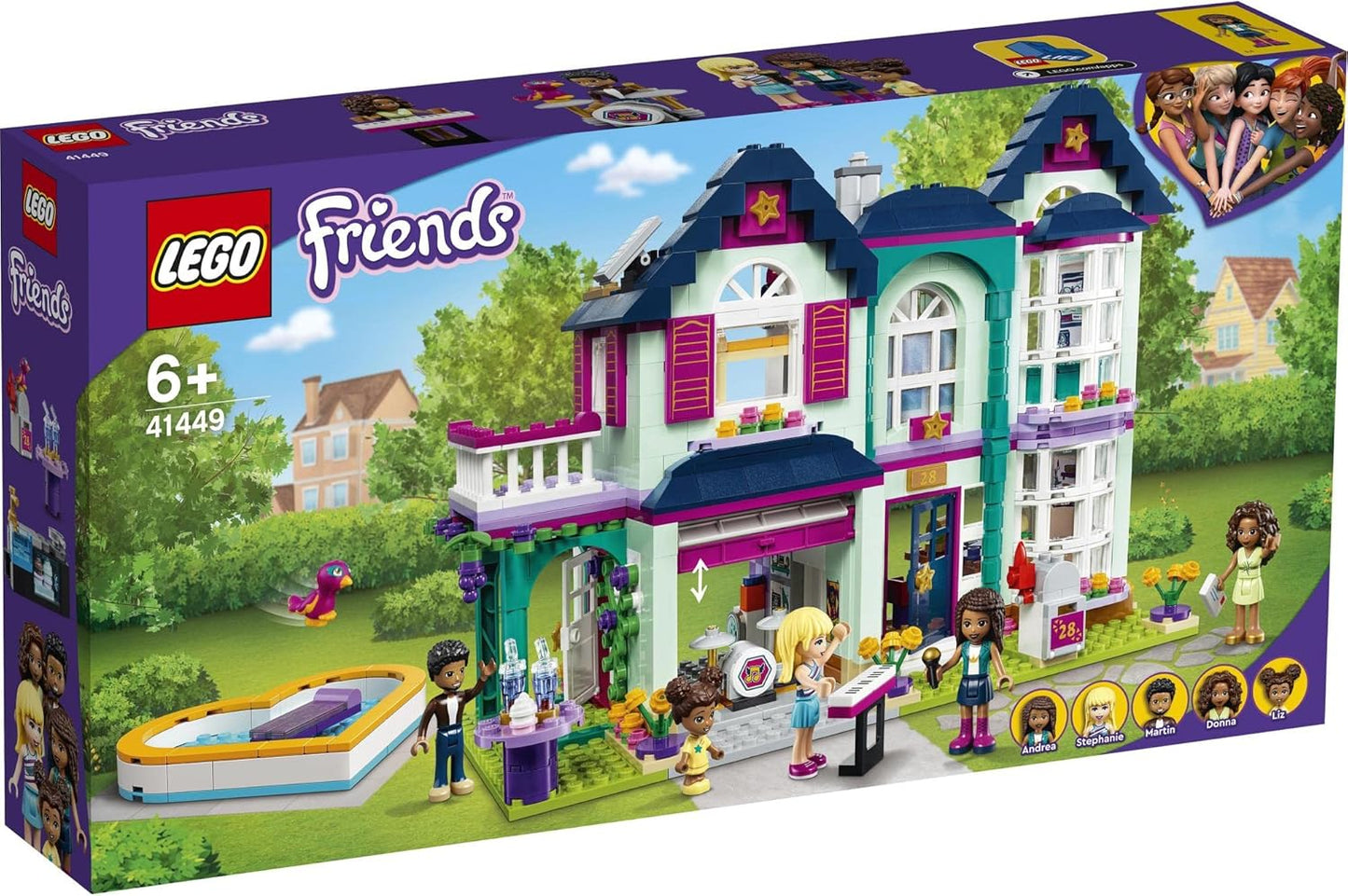 LEGO 41449 Friends Andrea's Family House