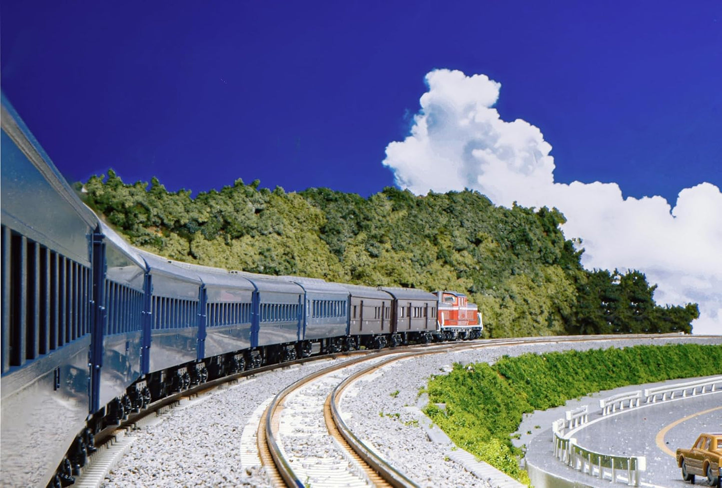 KATO 10-1879 N Gauge Nocturnal "Sanin" 9-Car Set 10-1879 Railway Model Passenger Car