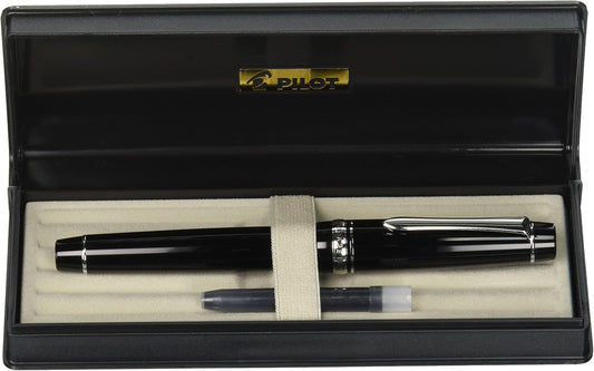 PILOT Fountain Pen Custom Heritage 912, Black Body, BB-Nib