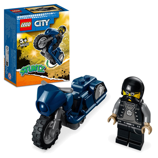 LEGO 60331 City Stuntz Stunt Bike Biker Stunt Toy Stuntz Gift Idea for Boys Girls Age 5 and Up