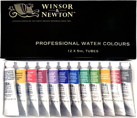 Windsor & Newton Artists Water 5ML Tube 12C Set (Japan Import)