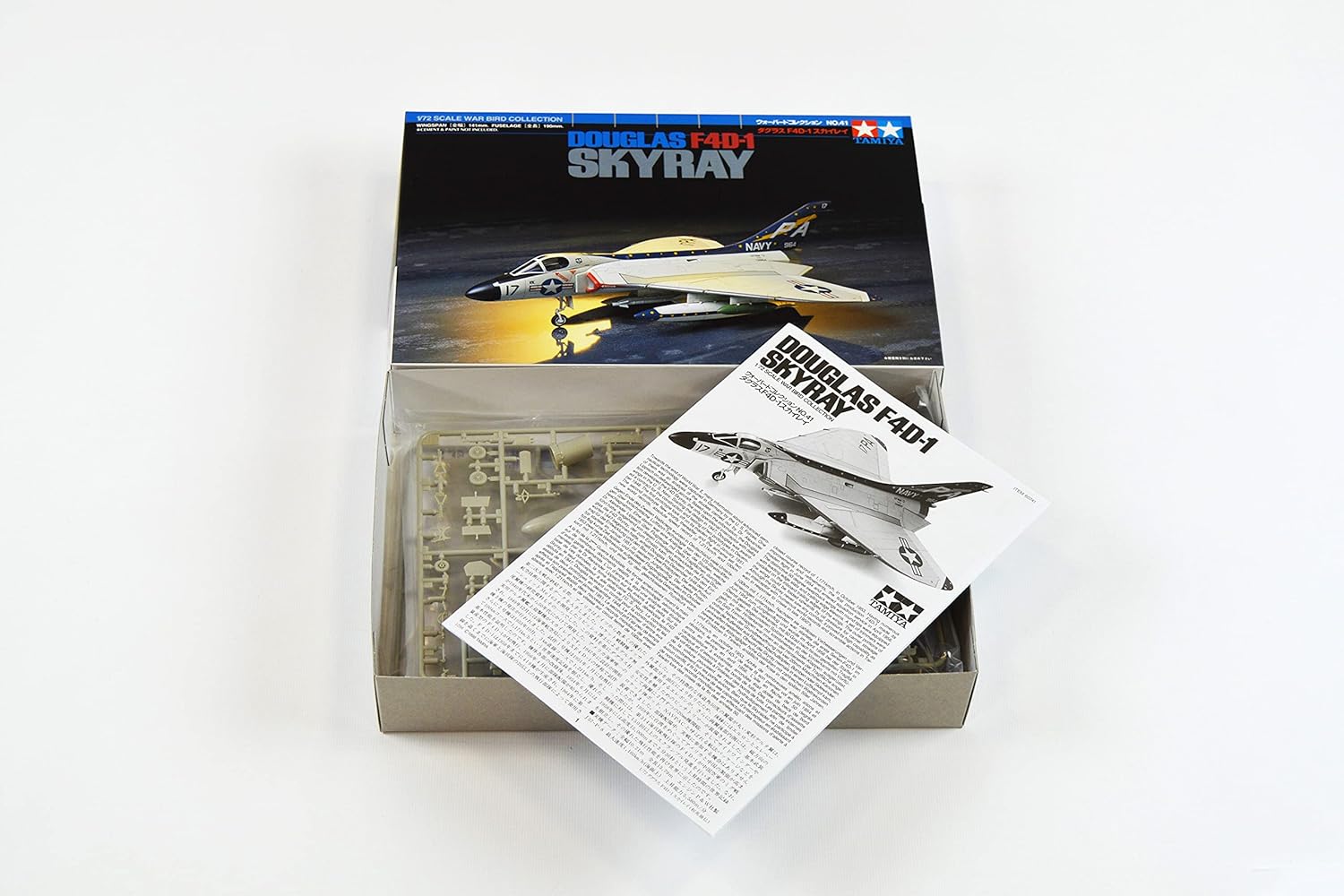 Tamiya F4D-1 Skyray 1/48 Scale Model Kit Aircraft Plastic Build