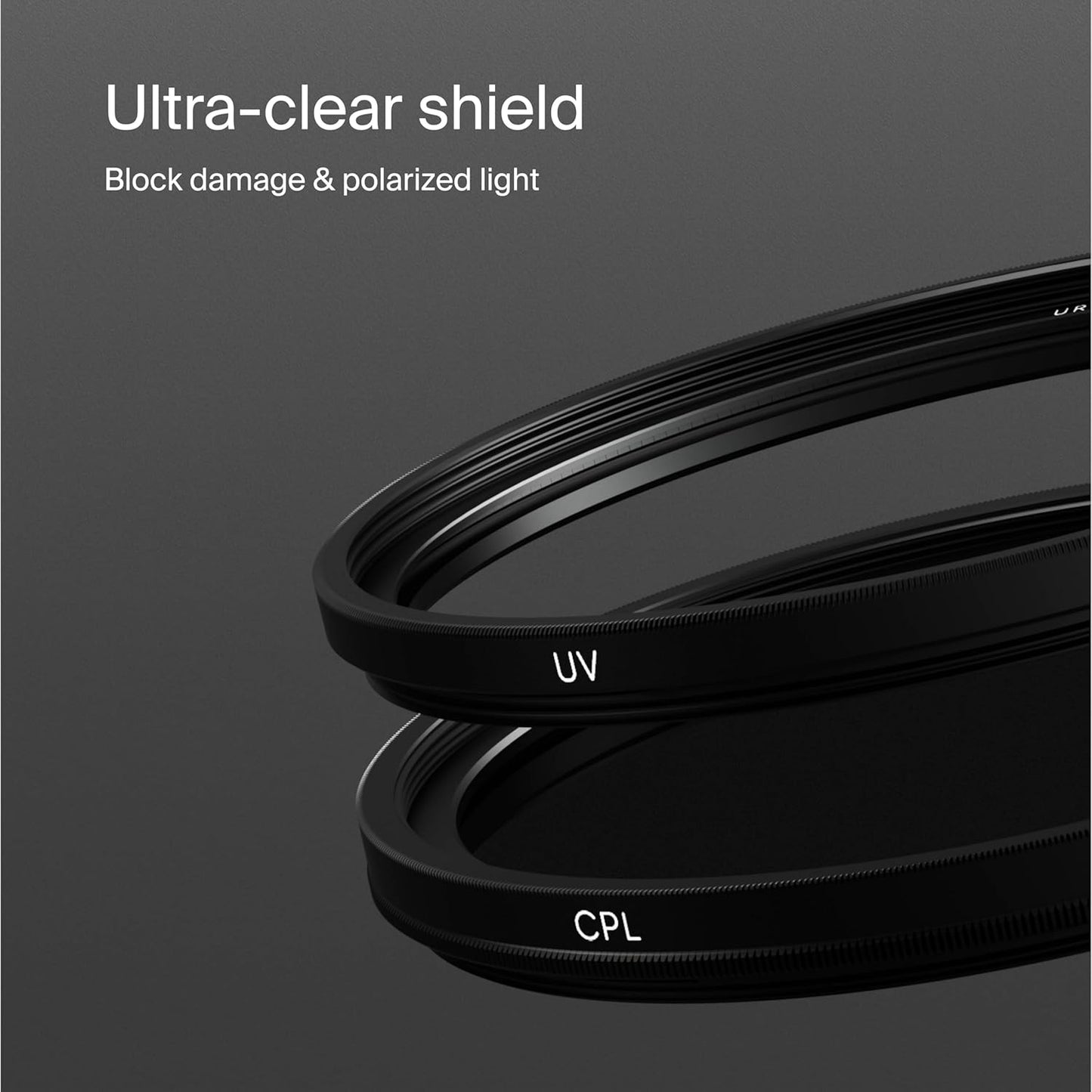 Urth 95mm 2-in-1 Lens Filter Kit (Plus+) - UV, Circular Polarizing (CPL), Multi-Coated Optical Glass, Ultra-Slim Camera Lens Filters