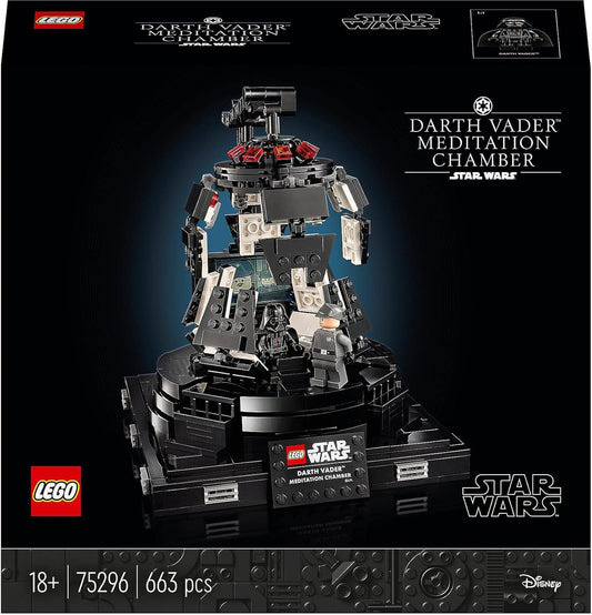 LEGO 75296 Star Wars Darth Vader Meditation Chamber collectible set for adults
