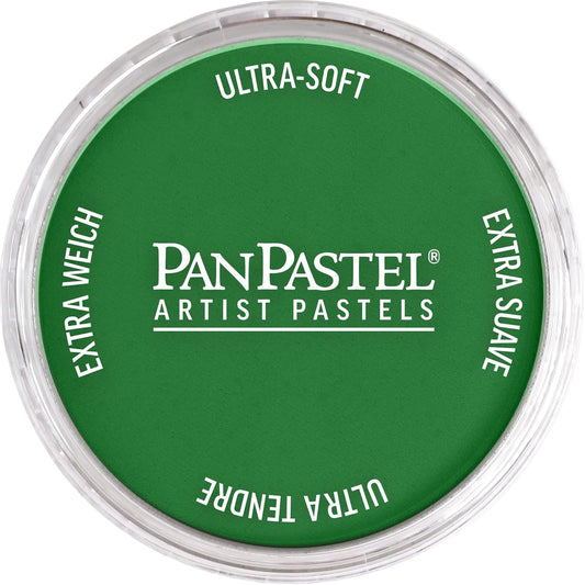 PanPastel Artist Pastels by GOLDEN, Permanent Green Shade, 2.44 / 62mm Pan Diameter, Professional Artist Pastels, Unique Pan Format (cake-like)