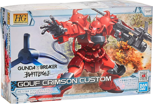 Bandai Hobby - Gundam Breaker Battlogue - Gouf Crimson Custom - Bandai Spirits Hobby HG Battlogue Model Kit