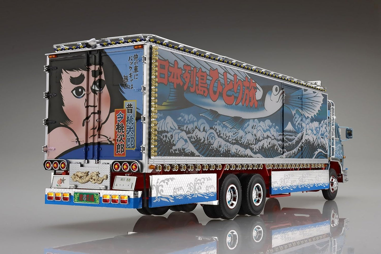 Aoshima Truck Yaro: Ichiban-boshi Neppu 5000 Kilo 1:32 Scale Model Kit