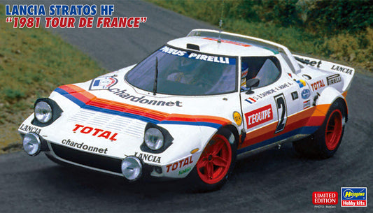 Hasegawa 1/24 Scale Scale Stratos HF 1981 Tour de France - Plastic Model Building Kit # 20499