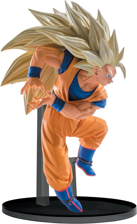 Banpresto Dragon Ball Super Saiyan 3 Goku Sculptures Big Budoukai 6 Volume 6 Figure, 5.1"