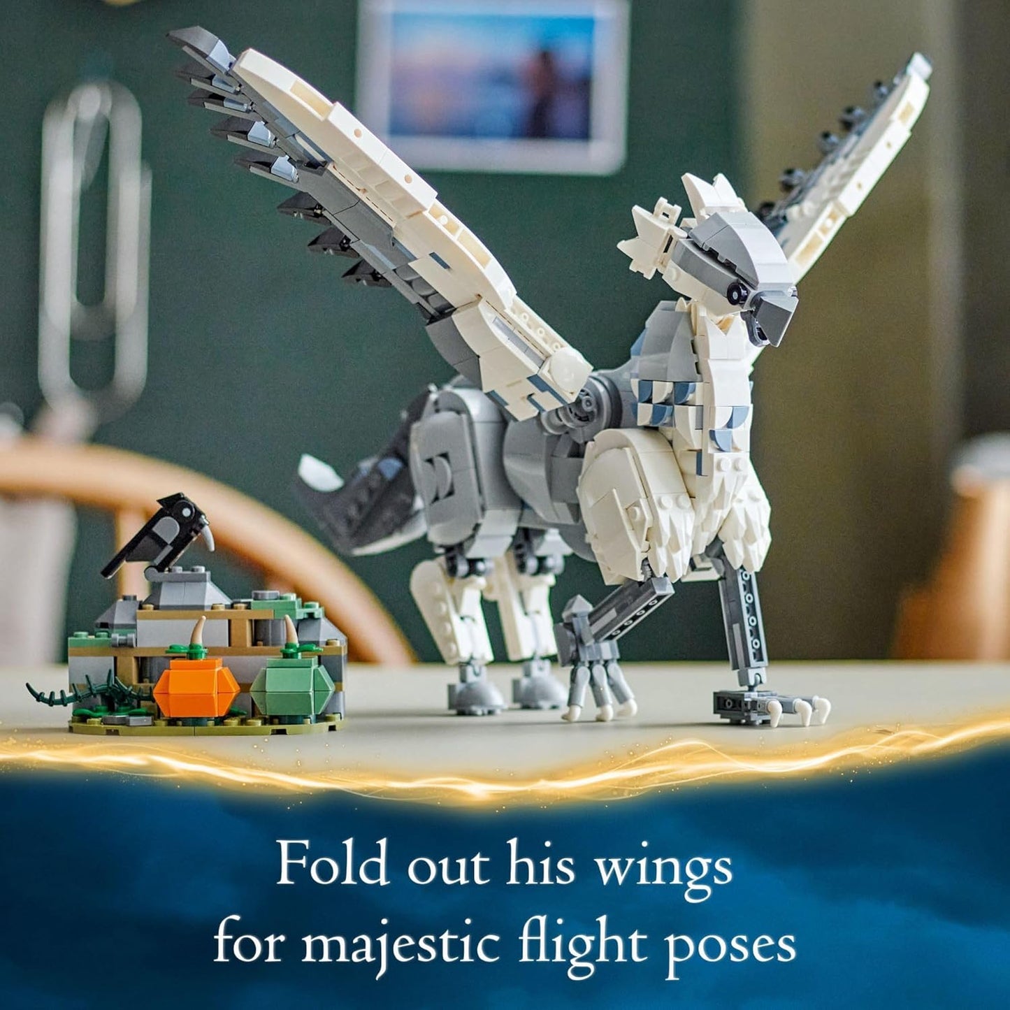 LEGO Harry Potter Buckbeak The Hippogriff Collectible Toy, Magical Creature Figure, Fun Harry Potter Toy for Kids, Harry Potter Themed Birthday Gift for 9 Year Old Boys, Girls or Any Fan, 76427