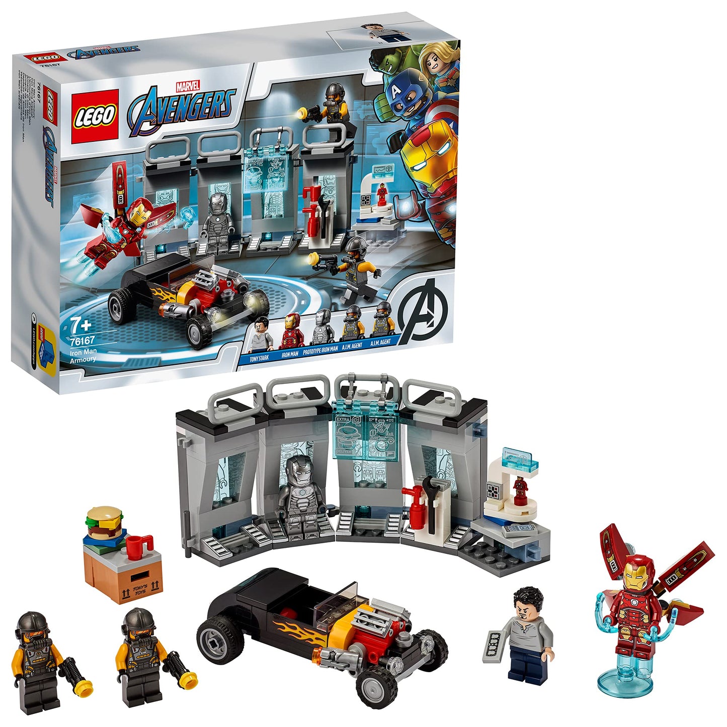 LEGO 76167 Super Heroes Iron Man Armory