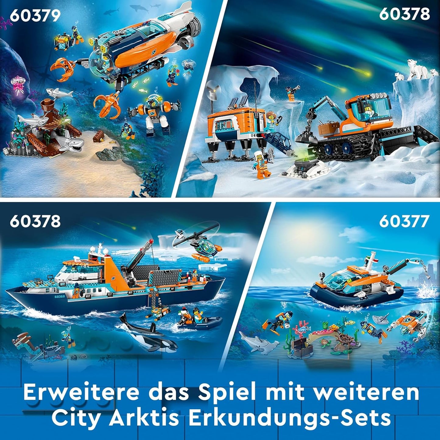 LEGO City 60368 - Arctic Explorer Ship