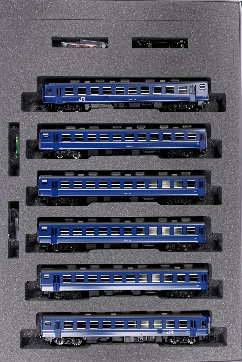 KATO N Gauge Series 12 JR West Specifications, 6 Car Set, 10-1820 Railway Model Passenger Car