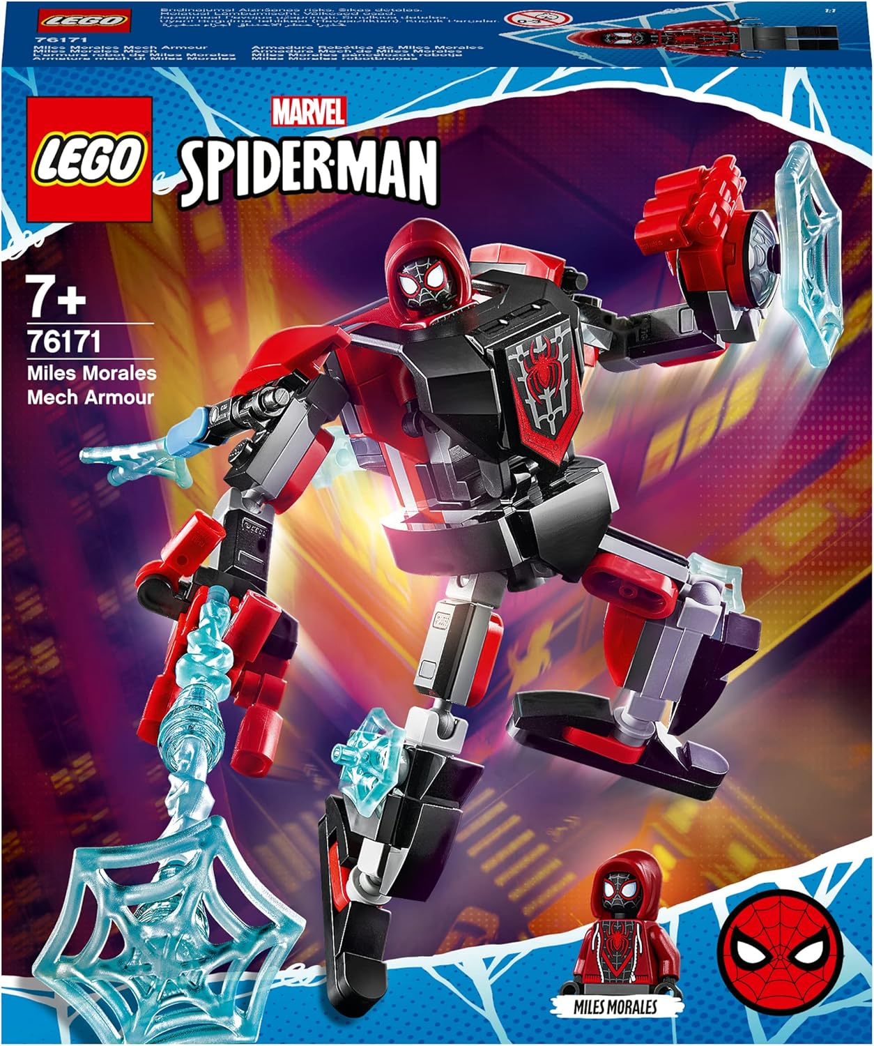 LEGO 76171 Super Heroes Miles Morales Mech Armour