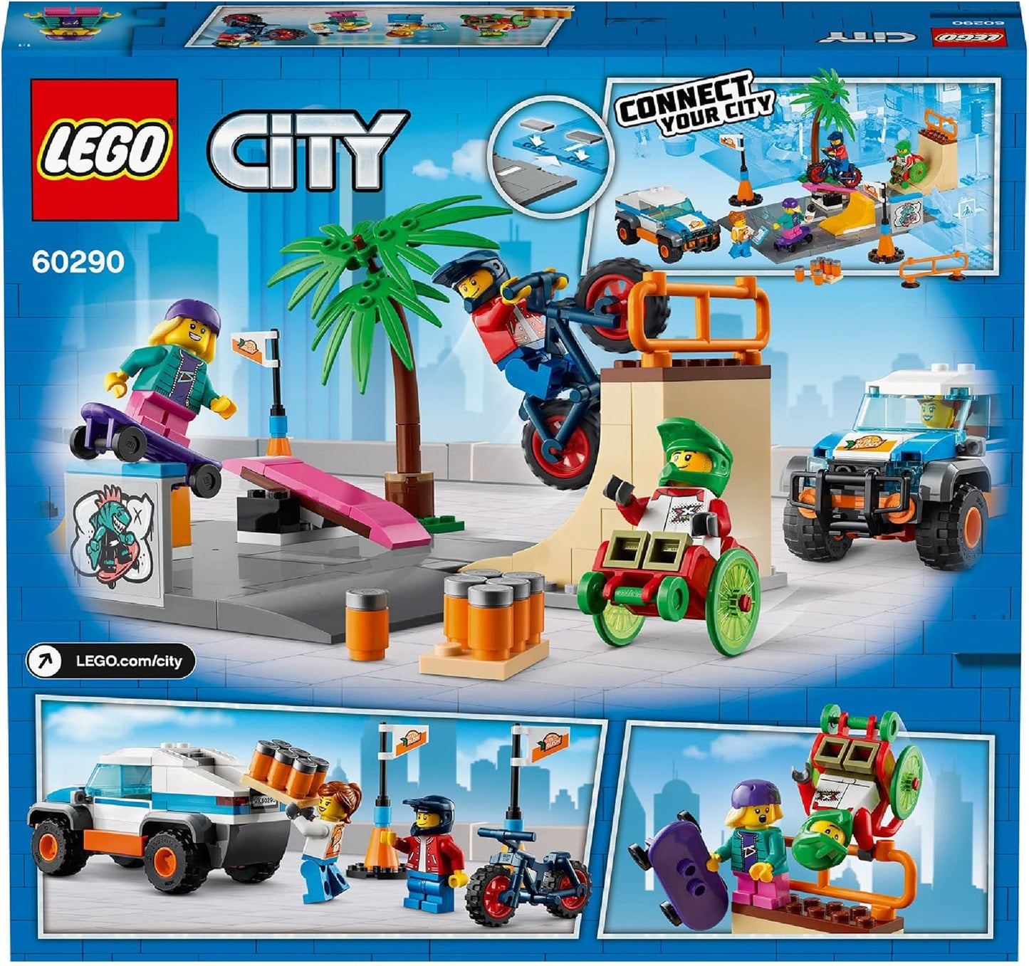 DISCO - ***BOXING DAY LAUNCH*** 60290 LEGO City Skate Park ***2021*** (JANUARY)