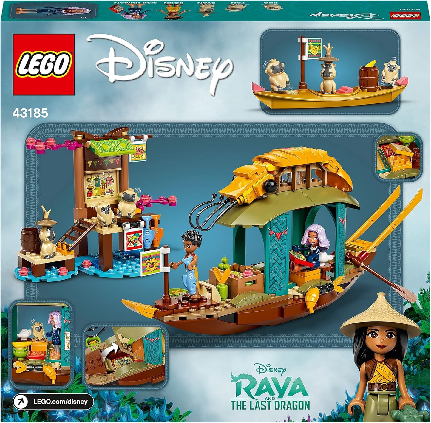 LEGO 43185 Disney Princess The Boat of Boun