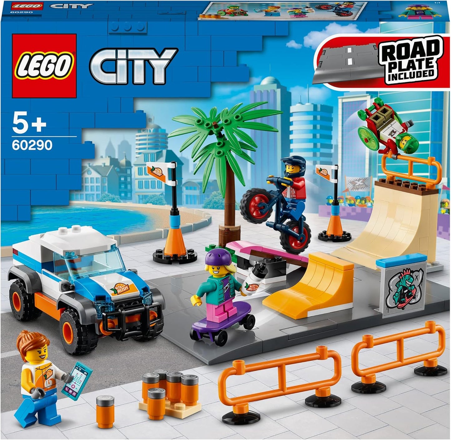 DISCO - ***BOXING DAY LAUNCH*** 60290 LEGO City Skate Park ***2021*** (JANUARY)