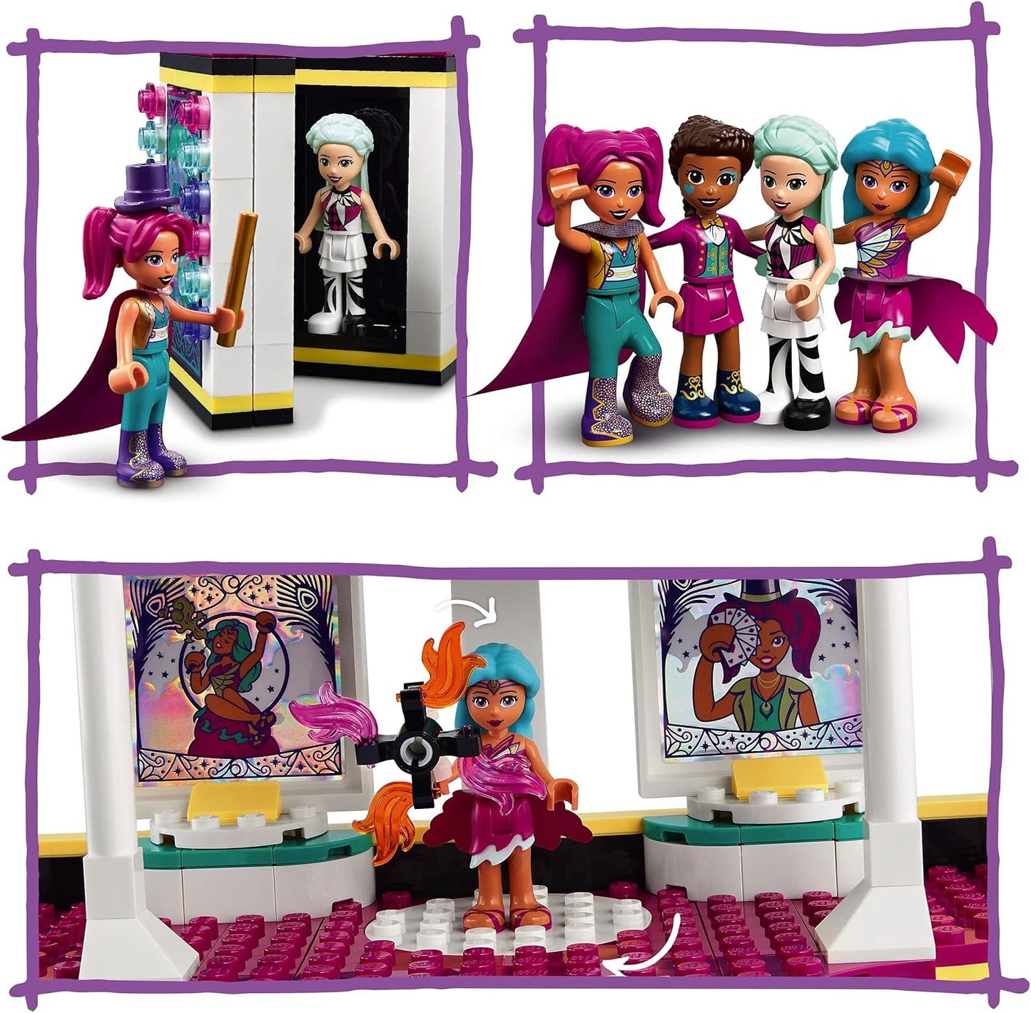 Lego Friends 41685 Magical Exciting Roller Coaster