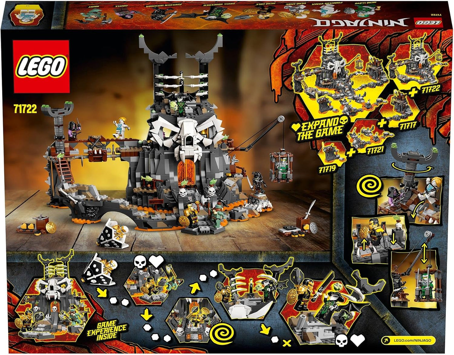 DISCO - 71722 LEGO Ninjago Skull Sorcerer's Dungeons ***2020*** (JUNE)