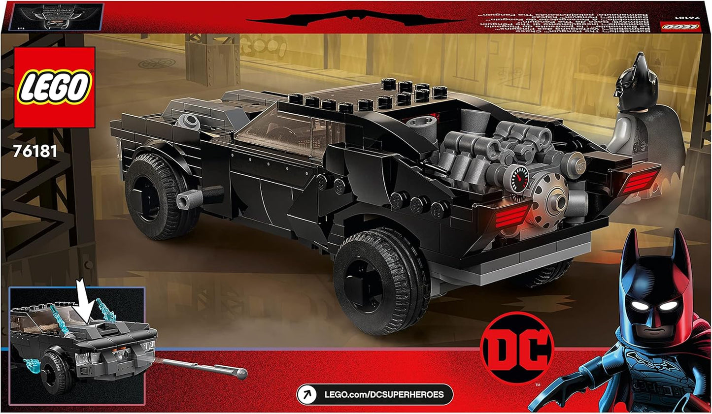 LEGO 76181 DC Batman Batmobile: Chasing The Penguin set with Batman and Penguin minifigures