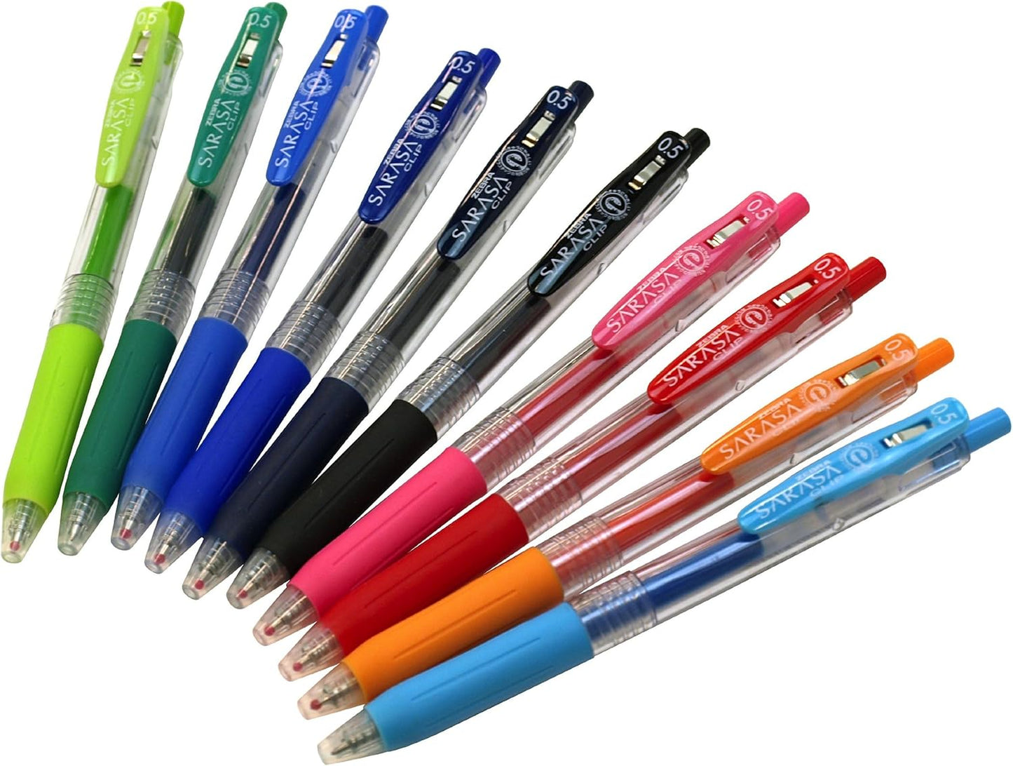 ZEBRA Sarasa Clip Pen 0.5 mm, Red (JJ15-R)