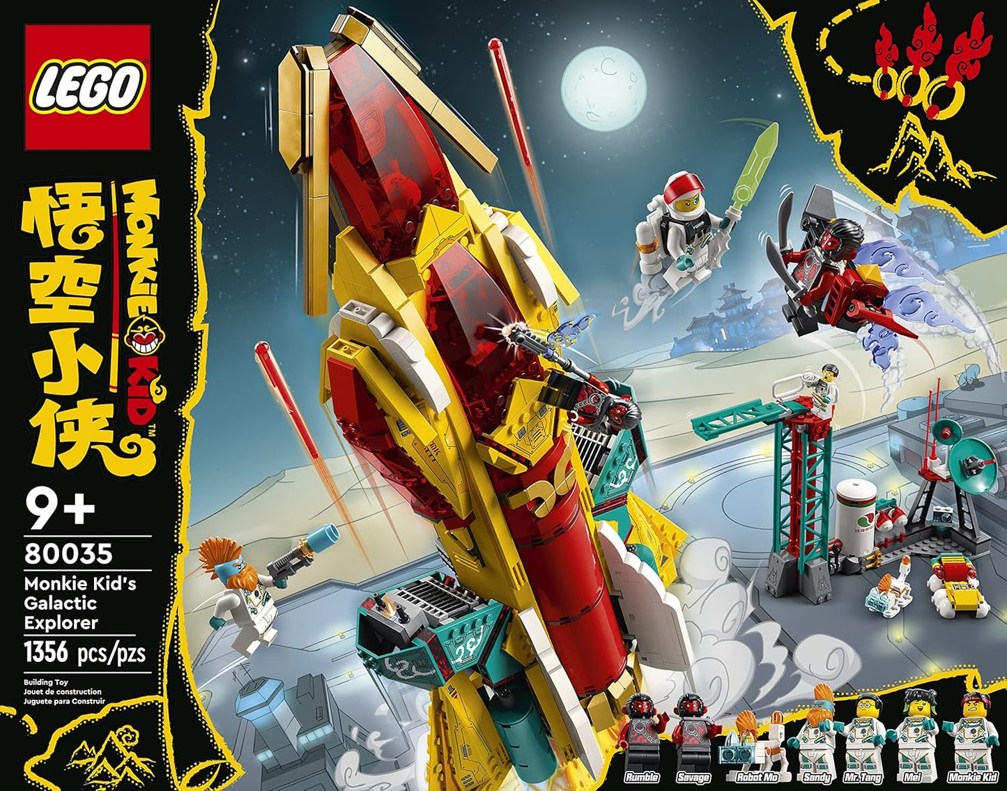 LEGO Monkey Kid Monkey Kid Space Rocket 80035