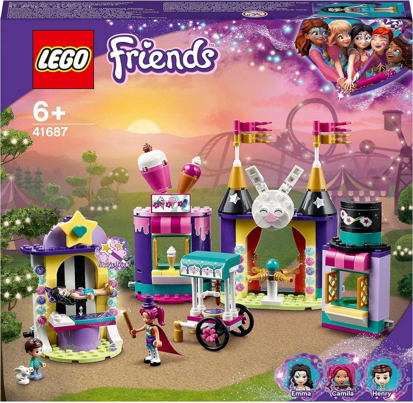 LEGO 41687 Friends Magical Funfair Stalls