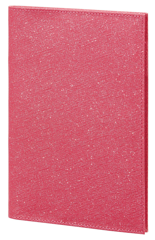 Raymay Fujii RFD2423P 2023P Planner, Shiny Lam̩ Diary, Monthly, B6 Size, Synthetic Leather, Pink, Begins December 2023