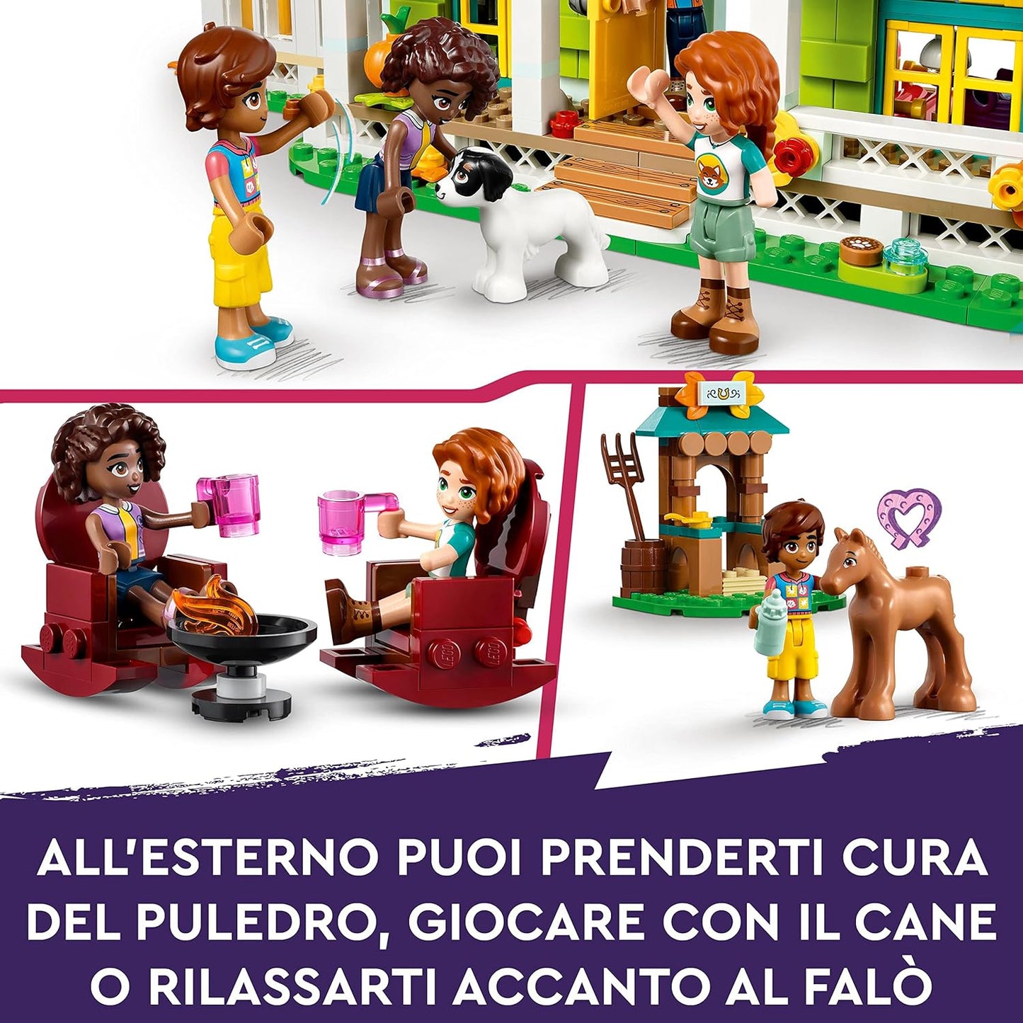 LEGO Friends Autumn's House 41730, Dolls House Playset with Accessories, Toy Horse & Mia Mini-Doll, Toys for Girls and Boys 7 Plus Years Old, Birthday Gift Idea