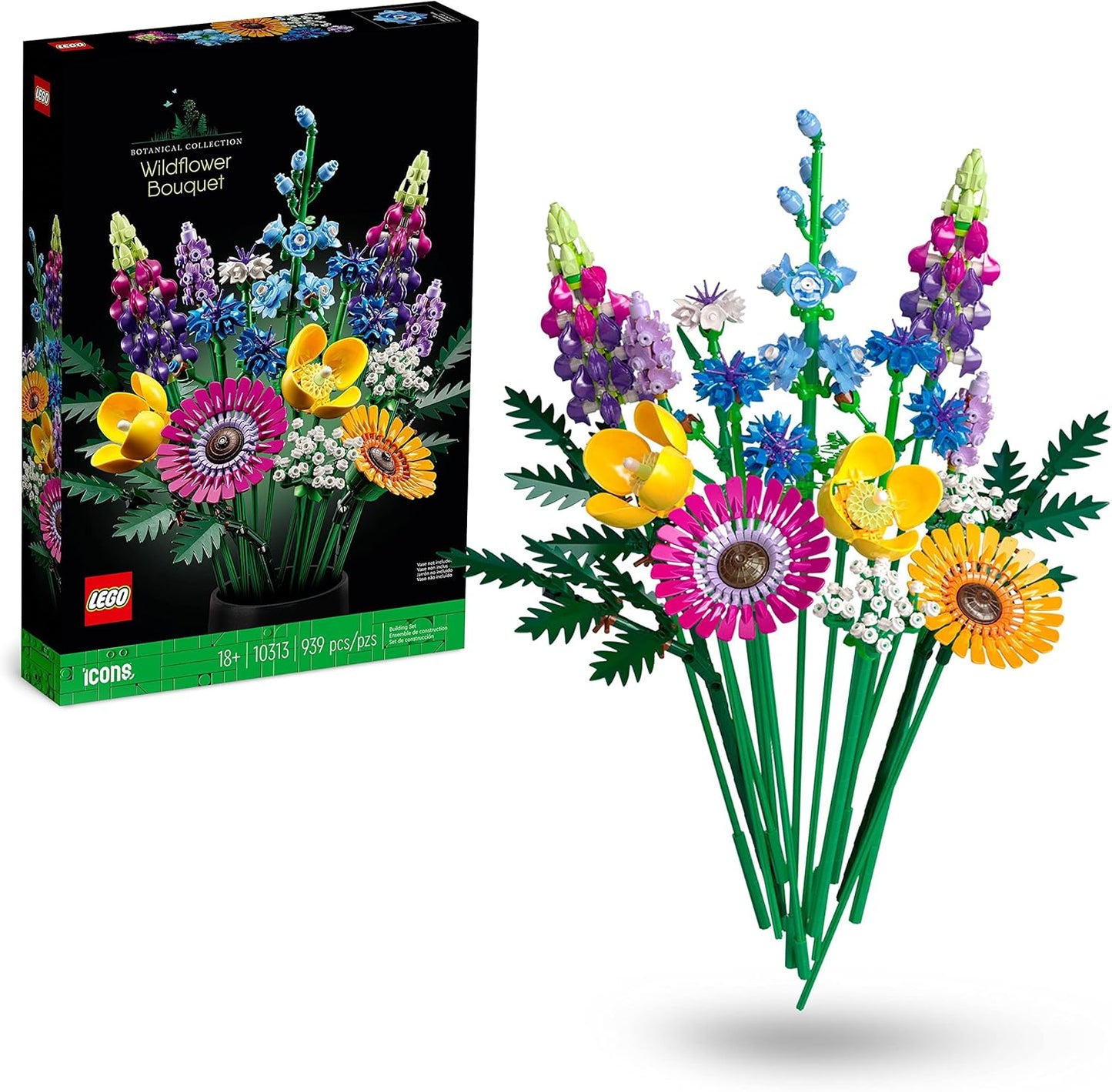 LEGO 10313 Icons Wildflower Bouquet Set