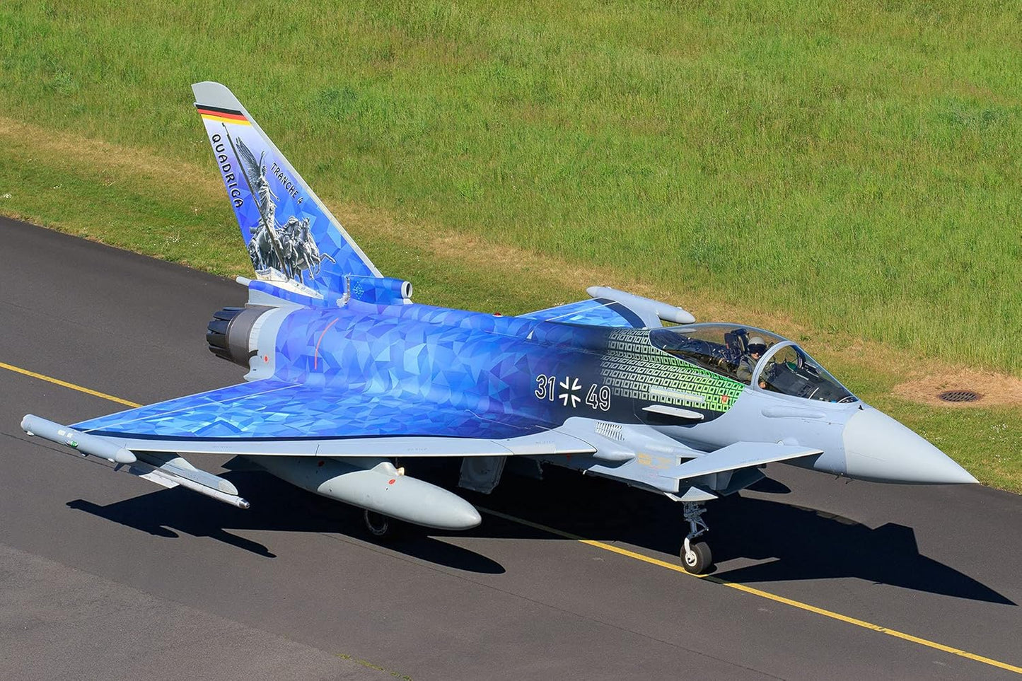Revell 03843 Eurofighter Luftwaffe 2020 Quadriga 1:72 Scale Model Kit