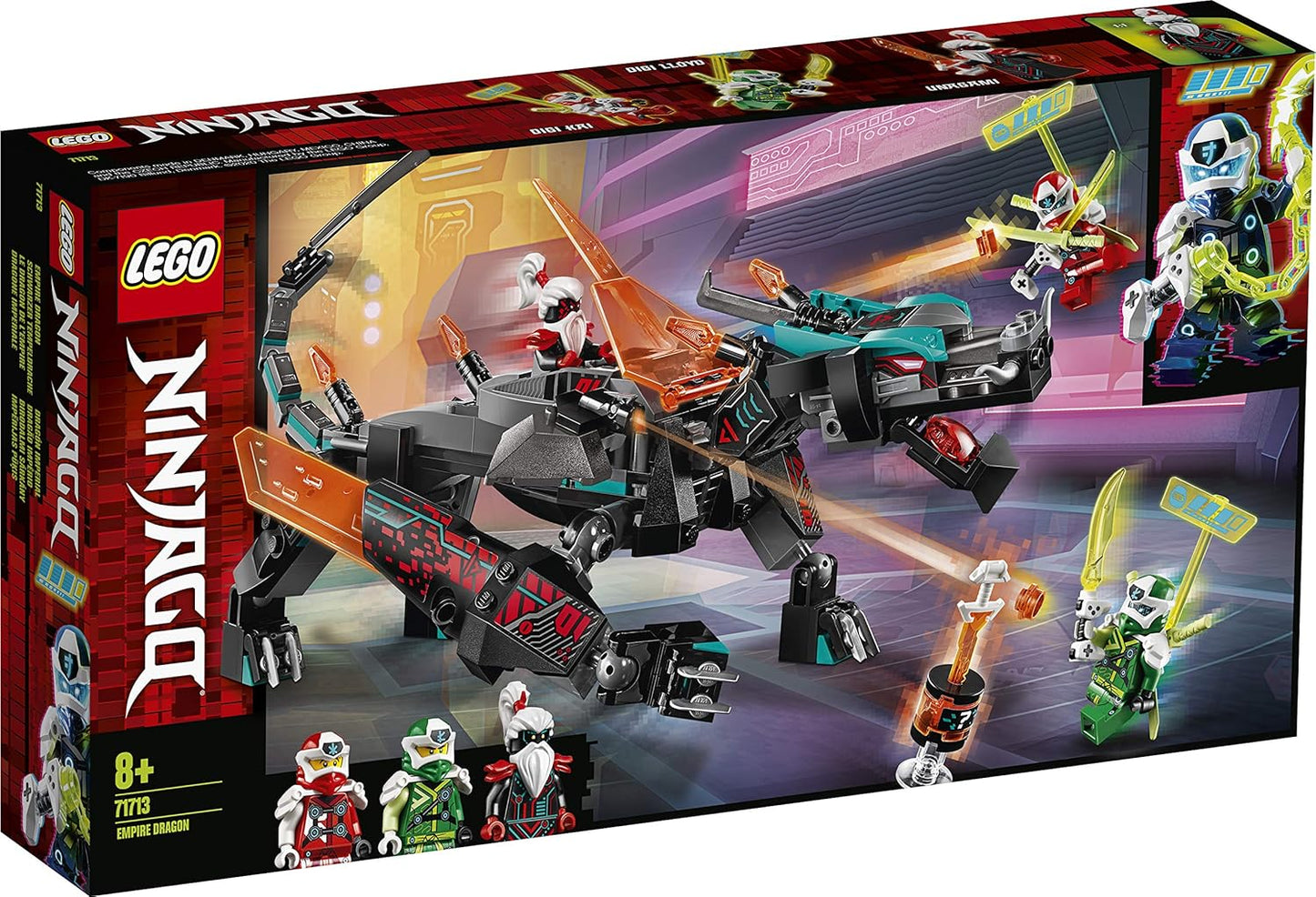 Lego NINJAGO Empire Dragon 71713 Ninja Toy Building Kit, New 2020 (286 Pieces)