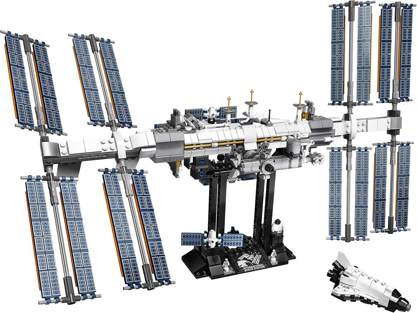 Lego Ideas International Space Station 21321 Toy Blocks, Present, Universe, Boys, Girls, Ages 16 and Up