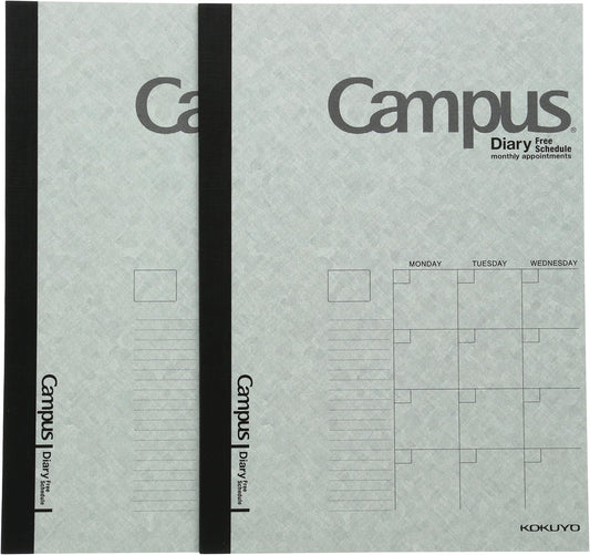 Kokuyo Campus Diary A5 2 volume set date free two - CF103NX2