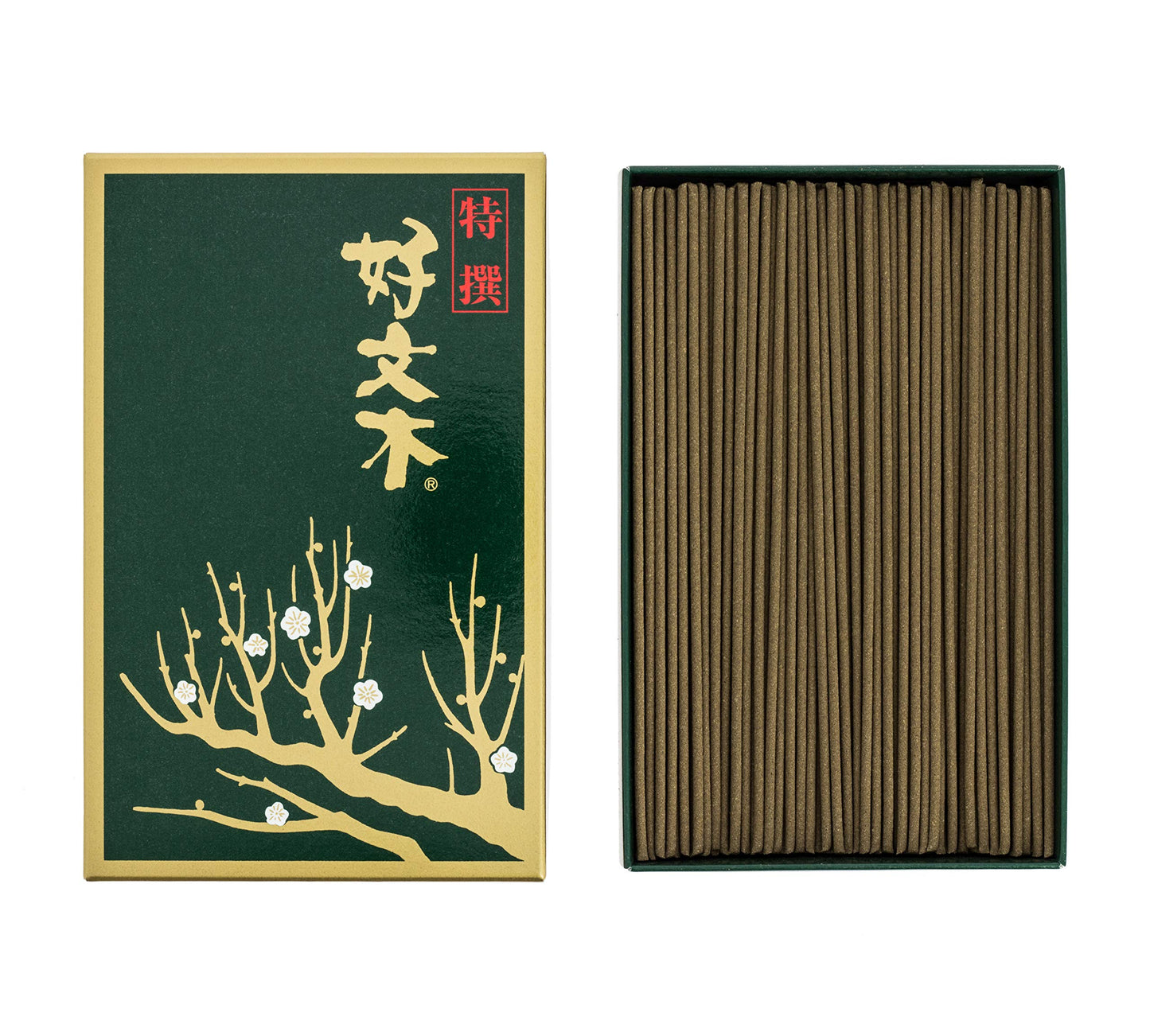 Japanese Incense Kobunboku Tokusen (Premium) Regular Box of 490 Sticks by Baieido