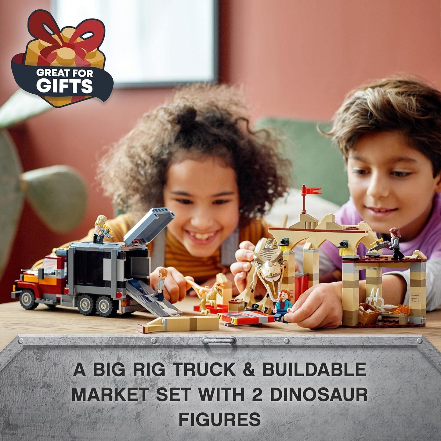 LEGO Jurassic World 76948 T-Rex and Atrokirapur Escape