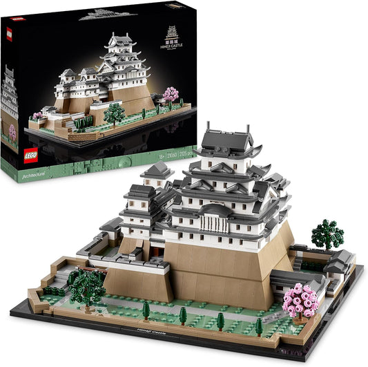 LEGO 21060 Architecture Himeji Castle, Adult Block Set to Build Castle Model, Gift Idea for Architect and Japanese Culture Fan, Includes Cherry Trees to Build