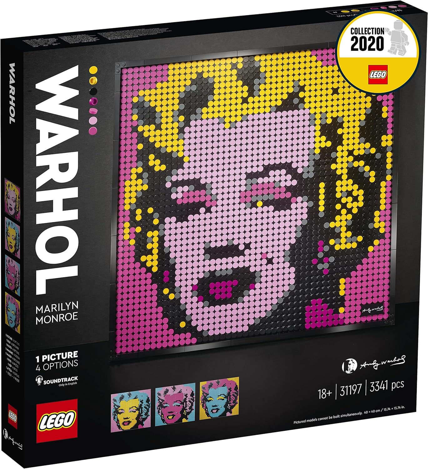 LEGO 31197 ART Andy Warhol's Marilyn Monroe